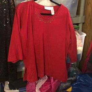 ❤️Elisabeth by Liz Claiborne Rose Tee-694 *tee deal $25 or $20 w/offer